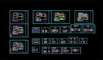 CAD室內(nèi)裝修設(shè)計(jì) 家居用品平面圖圖庫的圖文設(shè)計(jì)與制作指南